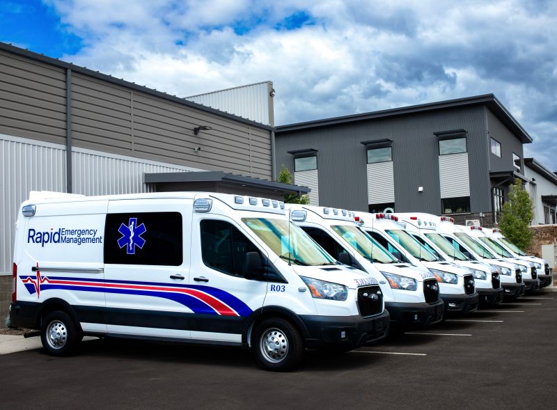 Rapid Emergency Management ambulance fleet